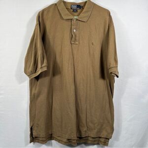 Ralph Lauren Men's Tan Polo Shirt 0643